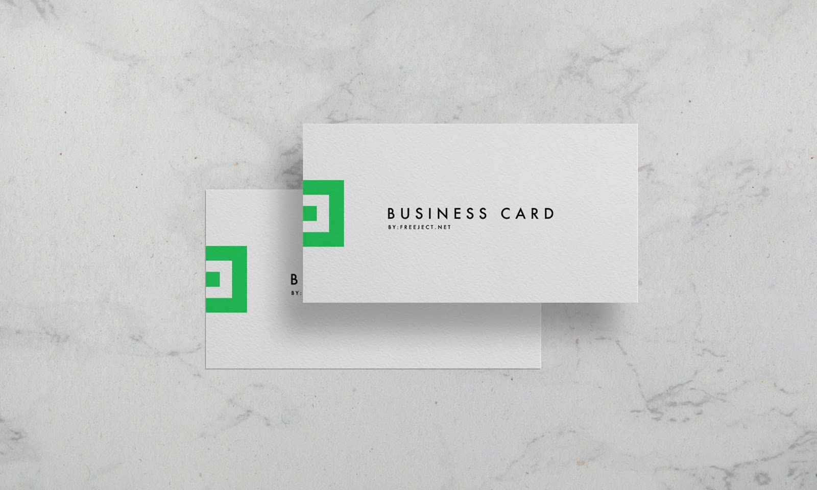 White mug and colored mug. Natural Paper Texture Business Card Mock Up Free Download Psd File