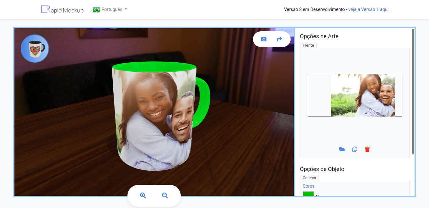 Nesta aula você vai aprender os comando básico para vetorizar e depois criar o efeito para fazer o mockup para camisa no corel draw. Como Fazer Mockup De Caneca Em 3d De Forma Facil E Descomplicada Com O Rapid Mockup By Tiago Rodrigues Medium
