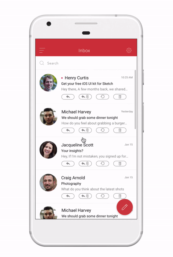 Gmail newsletter mockup · jinson johny. Redesigning Gmail And Making It Flash A Ux Case Study By Giulia Guglielmetti Ux Collective