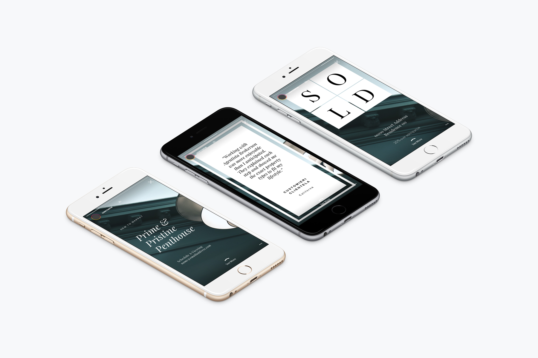 It comes with 20 variations, each for different social media (facebook, twitter, pinterest. Instagram Stories Template For Real Estate In Photo Style Sbltn