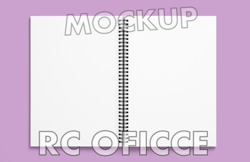 44+ Download Mockup Caderno Espiral Psd