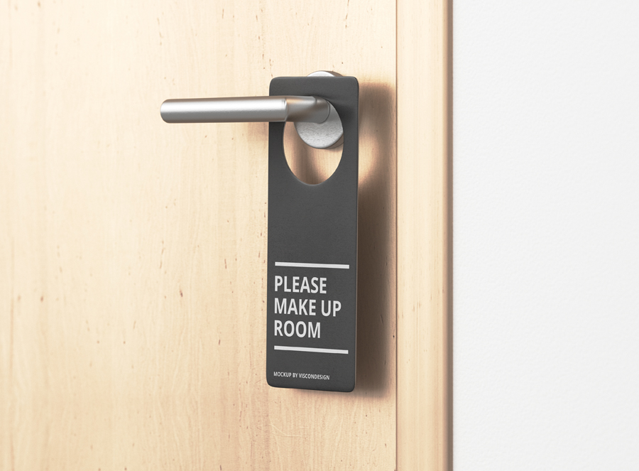 41+ Download Door Hanger Free Mockup Psd