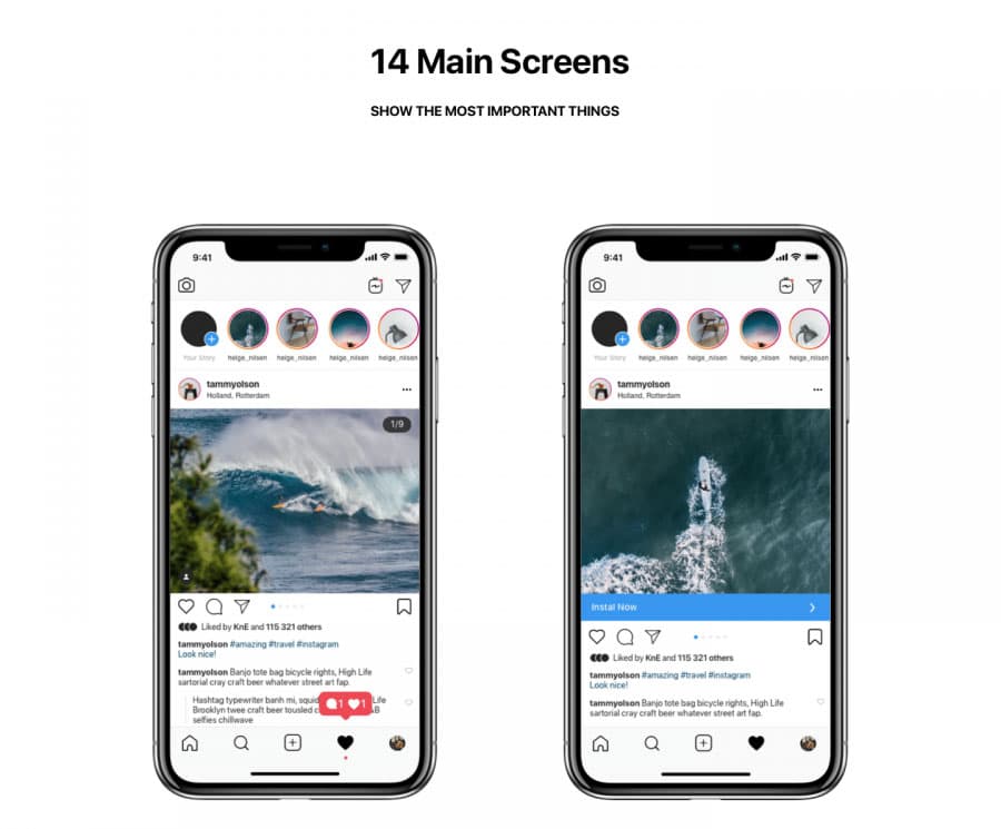 23+ Download Instagram Mockup&nbsp;Psd
