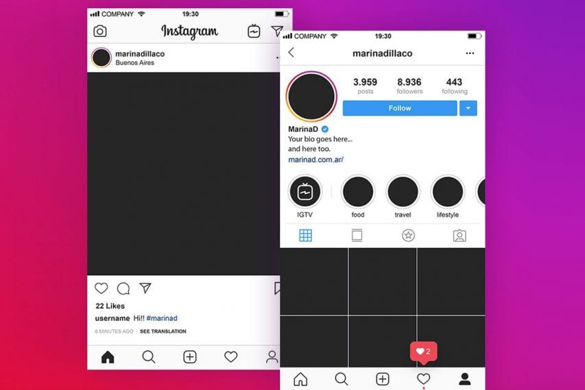25+ Download Instagram Mockup 2020&nbsp;Psd