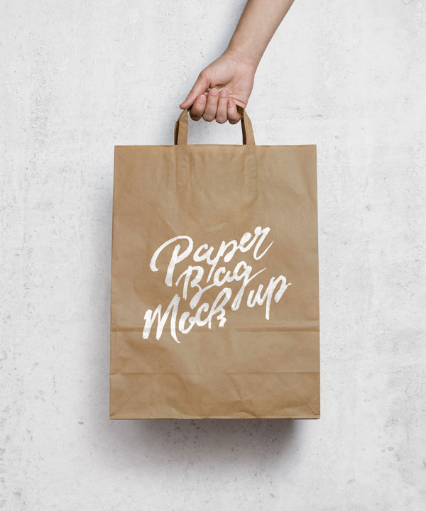 35+ Download Mockup Sacola De Papel Psd