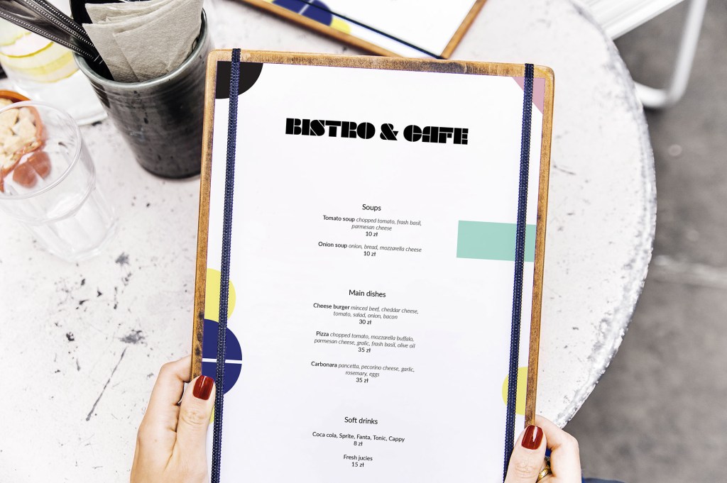 20+ Download Menu Mockup Free Psd