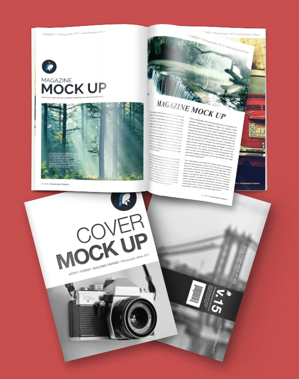 32+ Download Magazine Mockup Free&nbsp;Psd