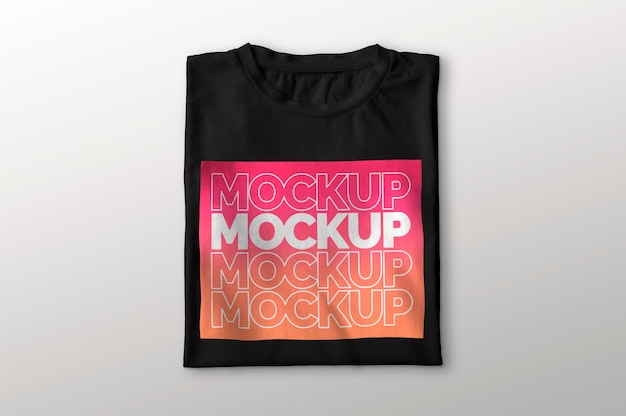 14+ Download Mockup Camiseta Negra Psd