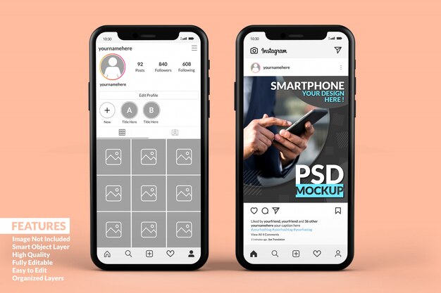 22+ Download Mockup Instagram Feed Psd
