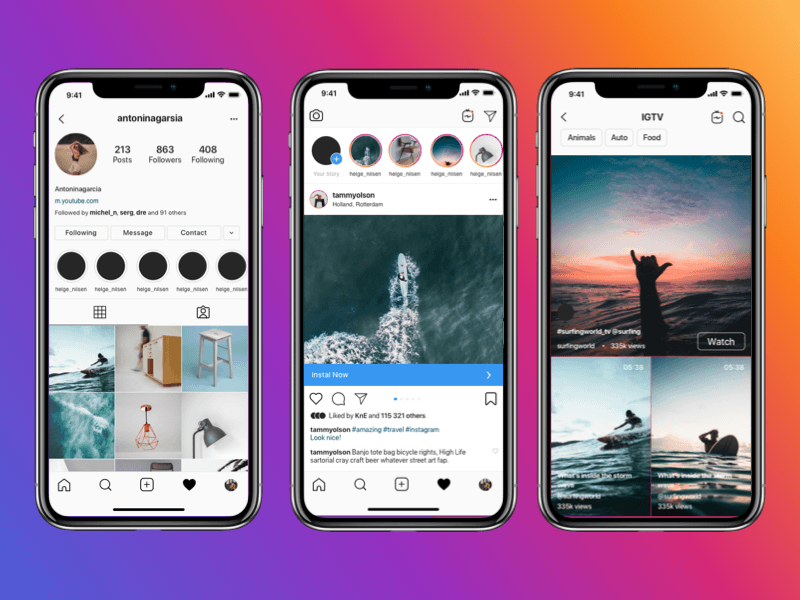 14+ Download Mockup Feed Instagram Free&nbsp;Psd