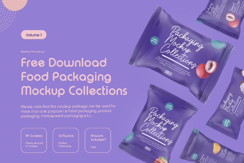 47+ Download Food Packaging Mockup Psd