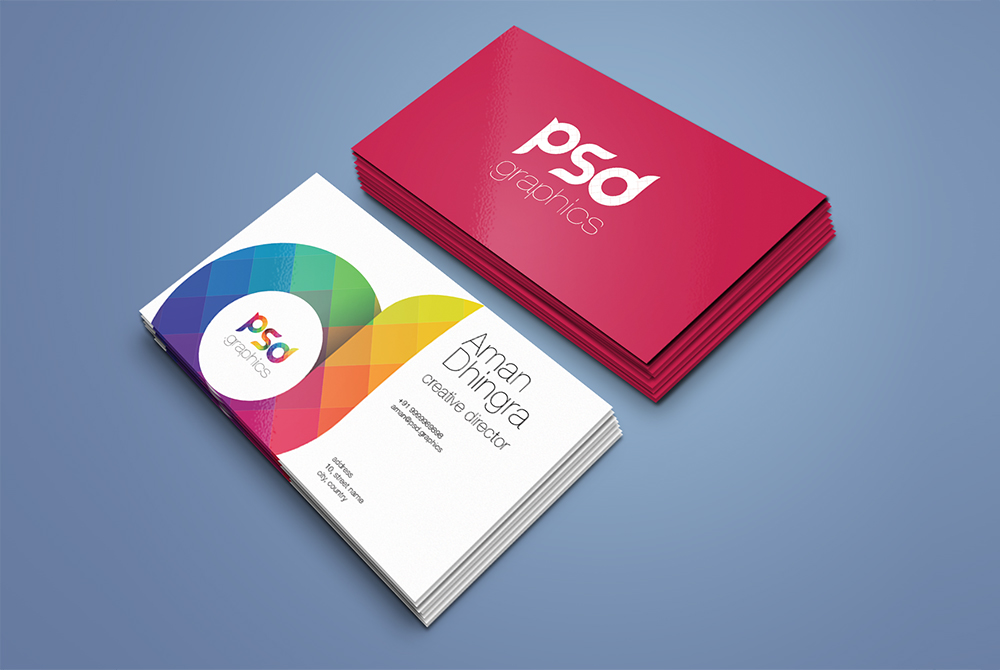 43+ Download Mockup Business Card Free Psd