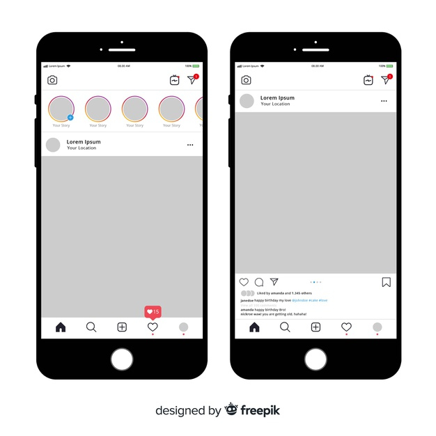 29+ Download Instagram Mockup Iphone Png&nbsp;Psd