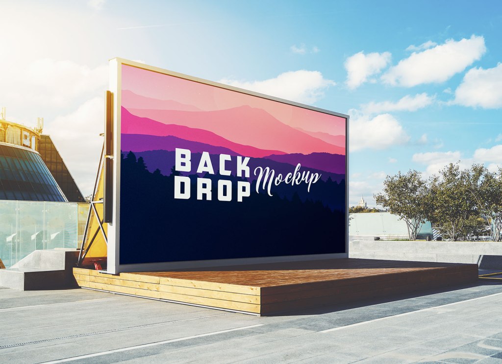 19+ Download Backdrop Mockup Free Psd