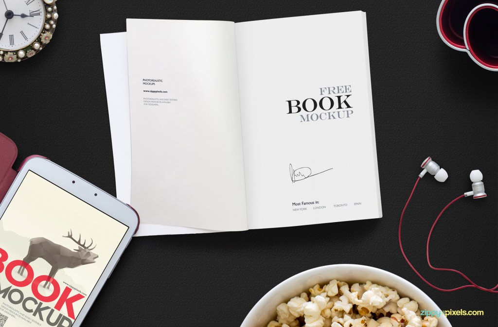 13+ Download Mockup De Livro Aberto&nbsp;Psd