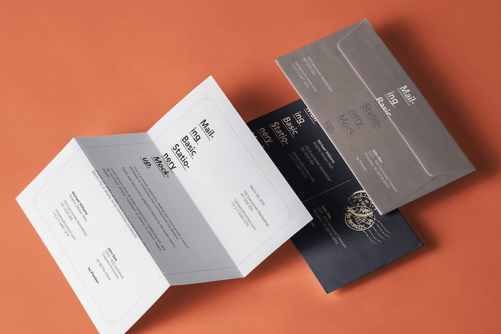 50+ Download Envelope Saco Mockup&nbsp;Psd