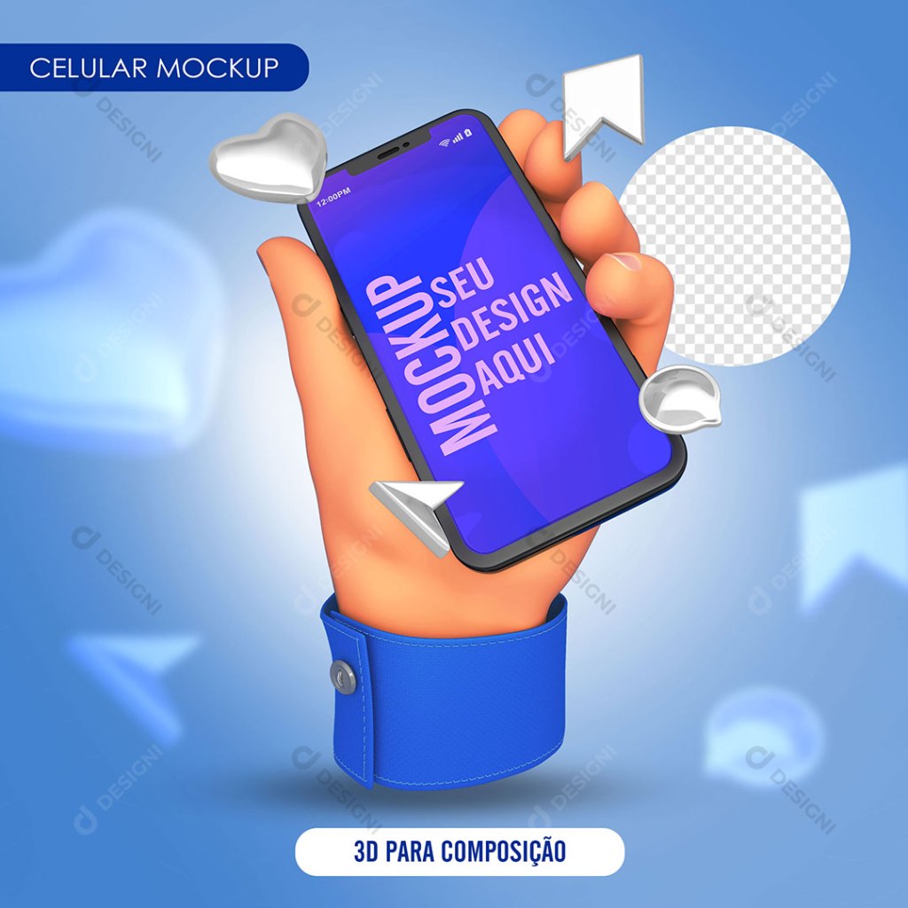 33+ Download Mockup Celular Na Mão Psd